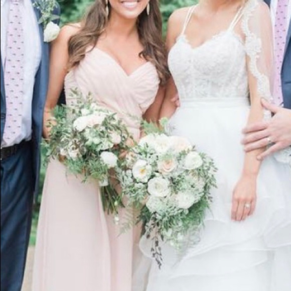 Light Pink Bella Bridesmaids dress